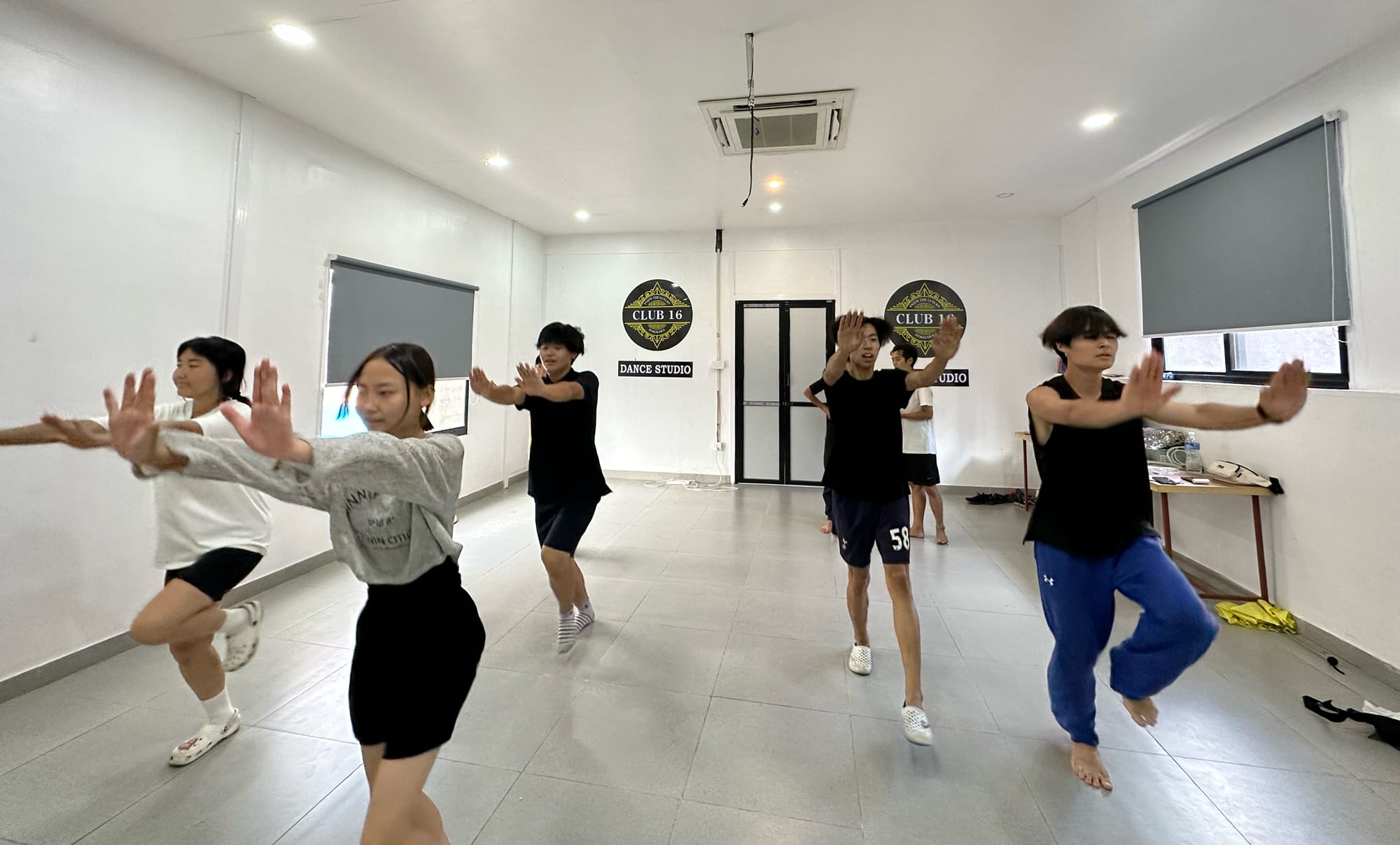 learning dance style at dance academy
